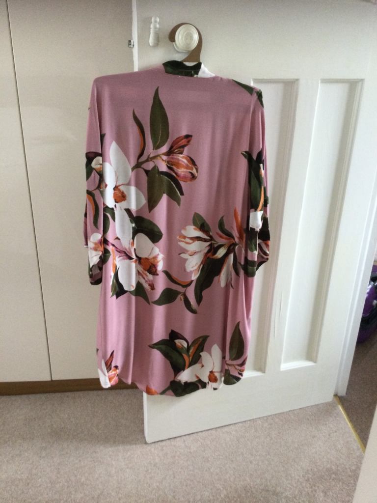 Ladies loose fit dressing gown.  New and unworn.