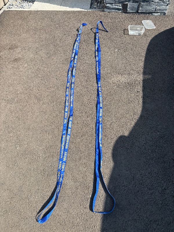 Roof Box Hoist Straps
