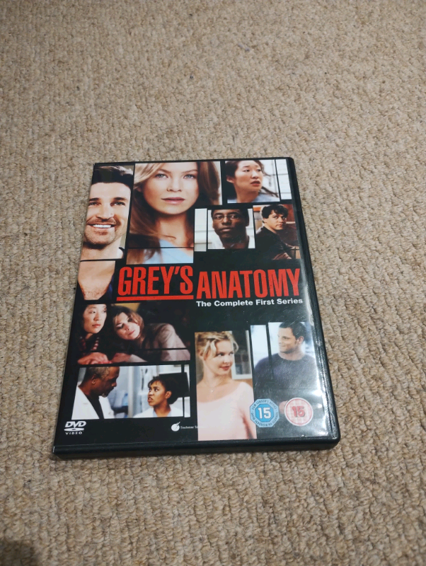 Greys Anatomy Complete First Series DVD