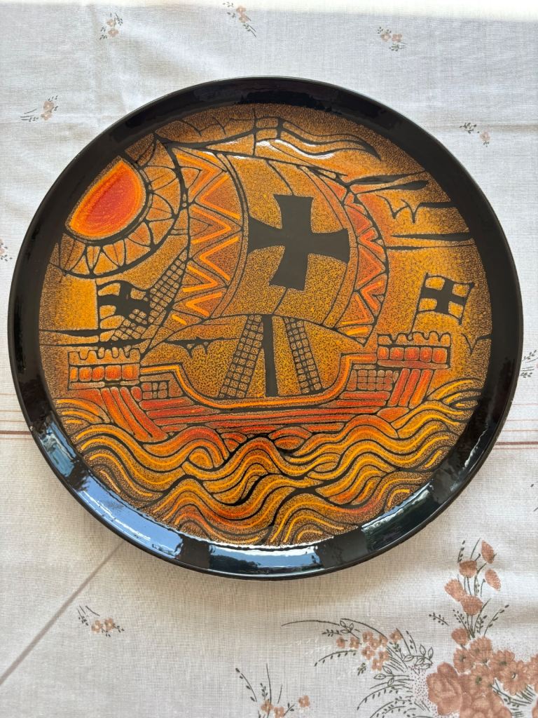 Poole Pottery Aegean Wall Plates 