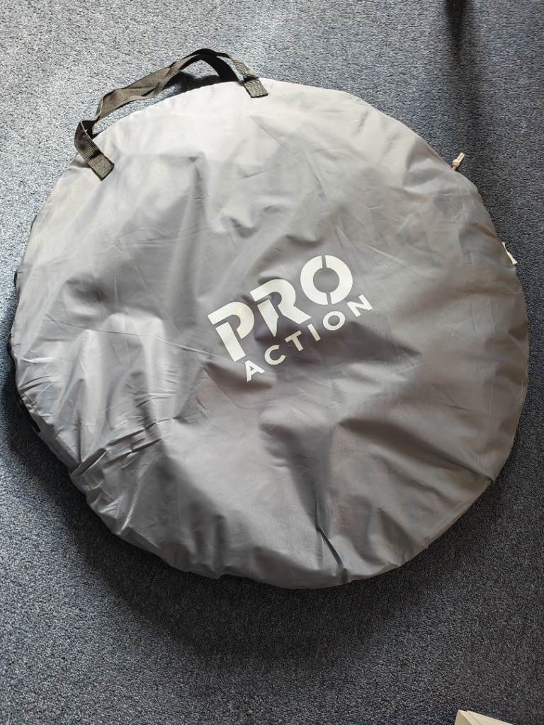 Pro Action Pop Up 2 Person Tent – Black