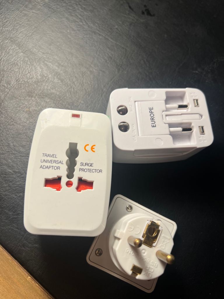UK, Asia, EU, US, and Australia universal travel adapter