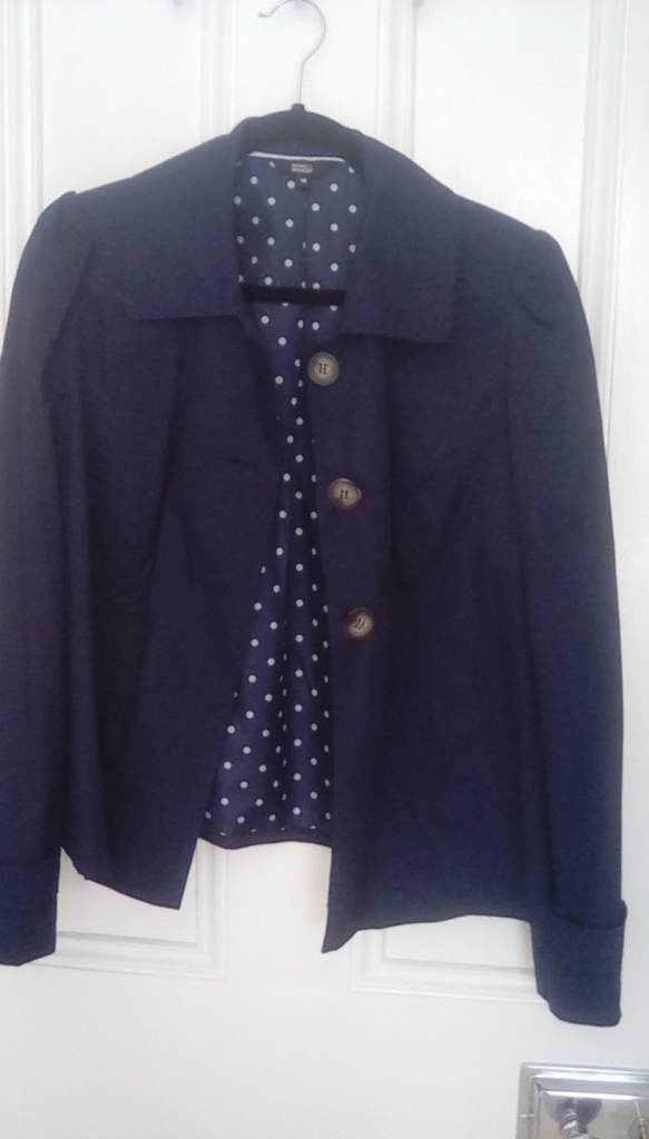 Size 14 M&S Navy Jacket