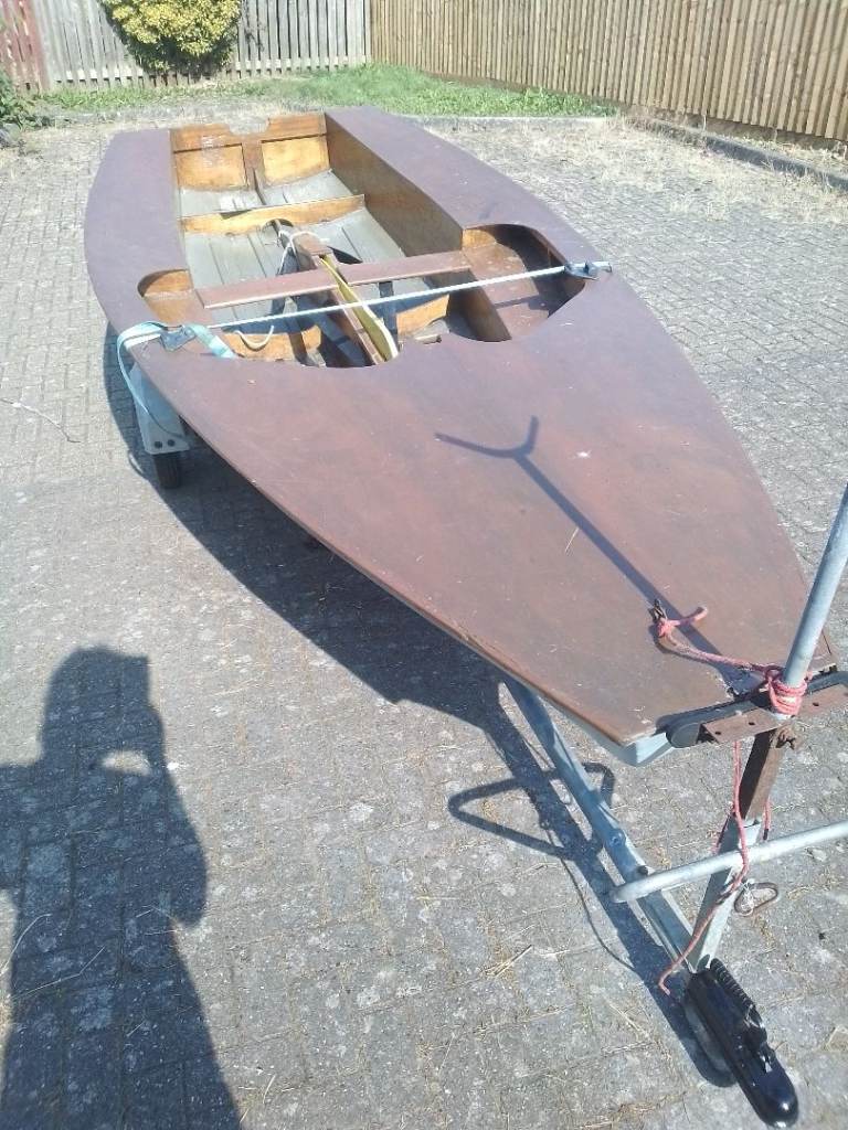 Sail boat 12ft with trailer
