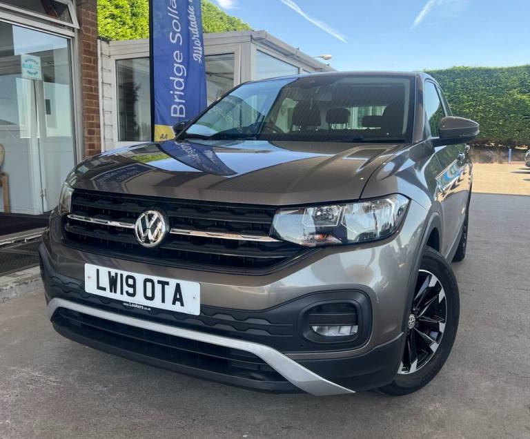 2019 19 VOLKSWAGEN T-CROSS 1.0 TSI S SUV 5DR PETROL MANUAL EURO 6 (S/S) (95 PS)