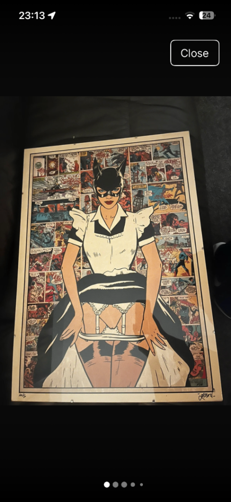 Signed Kobalt Print 10/50 (certificate of authenticity included)