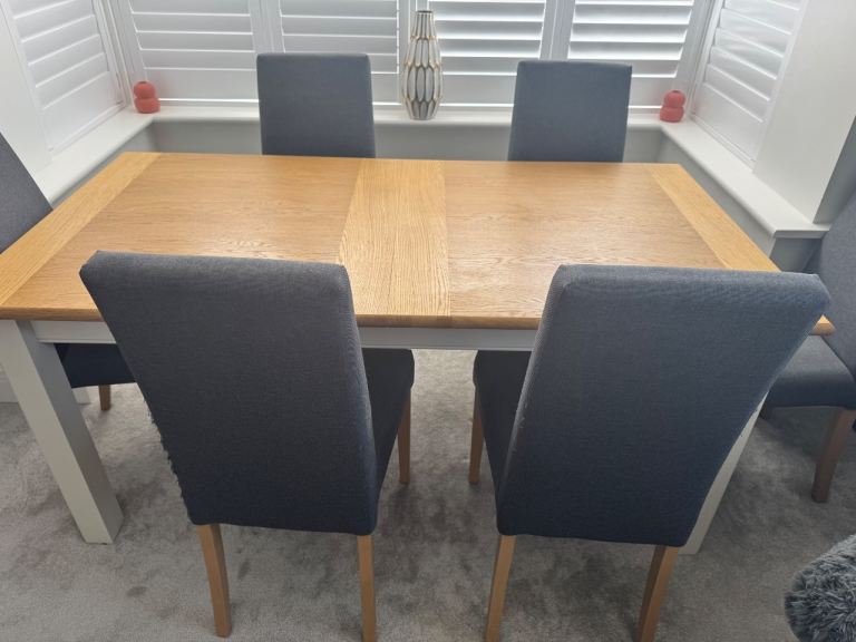 Solid Wood M&S Dining Table set 