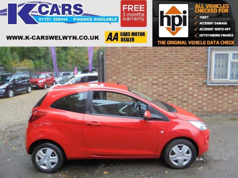 2013 Ford Ka 1.2 Edge Euro 5 (s/s) 3dr HATCHBACK Petrol Manual