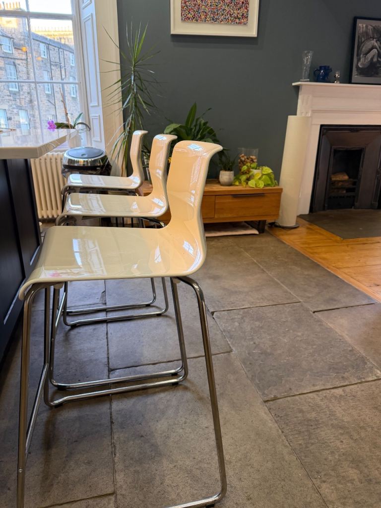 IKEA Glenn bar stools x 3