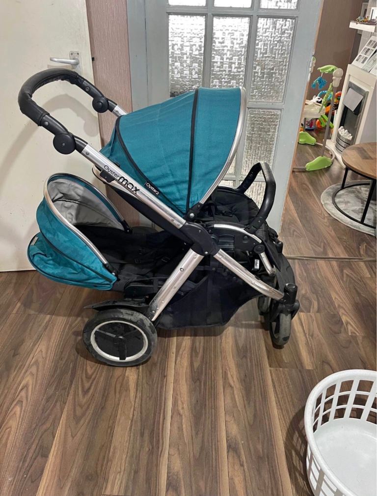 Oyster double pram
