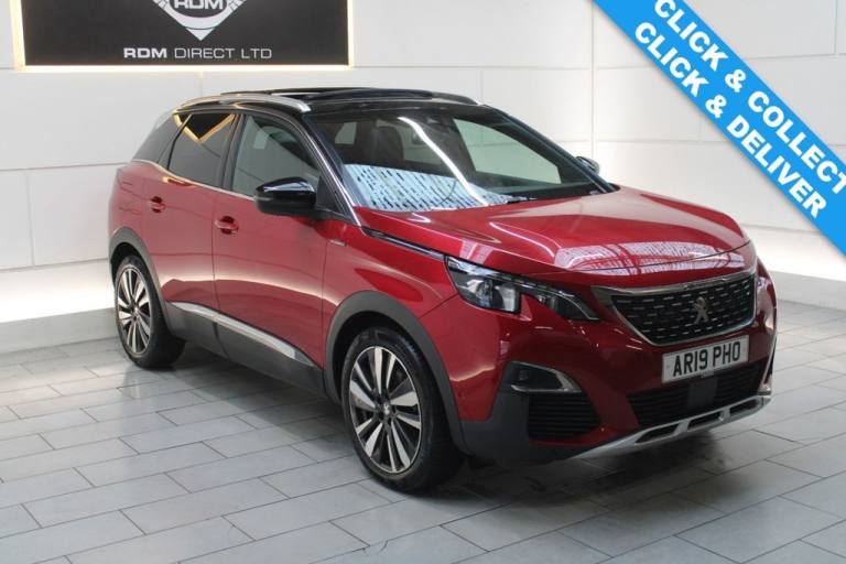2019 Peugeot 3008 1.6 PureTech GT Line Premium SUV 5dr Petrol EAT Euro 6 (s/s) (180 ps) [PAN  HAT...