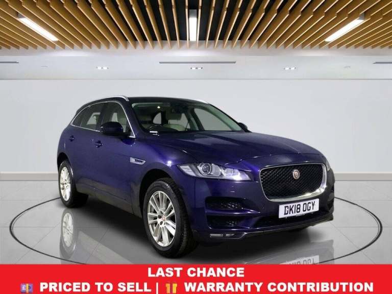 2018 Jaguar F-Pace 2.0d Portfolio 5dr Auto AWD ESTATE DIESEL Automatic