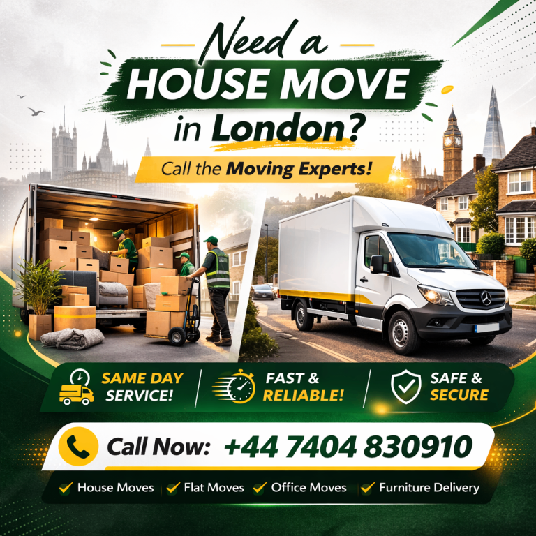 CHEAP Man & Van London | House Moves | Same Day | Call Now
