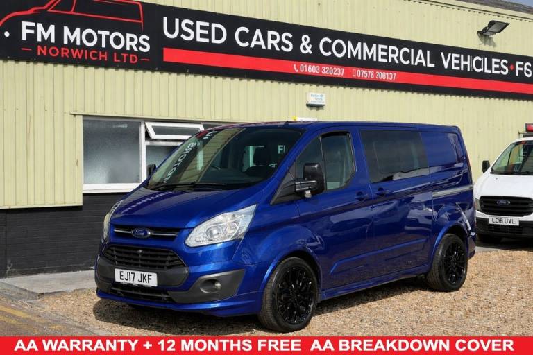 2017 17 FORD TRANSIT CUSTOM 2.0 TDCI 290 LIMITED PANEL VAN 5DR DIESEL MANUAL L2 
