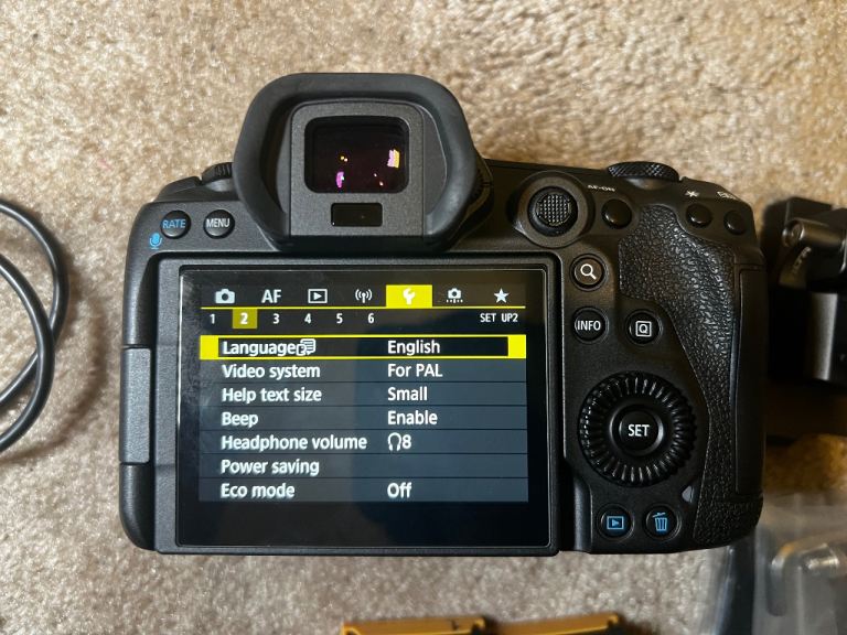 Canon EOS R5 Mirrorless Camera Cinema Package Tilta Cage 