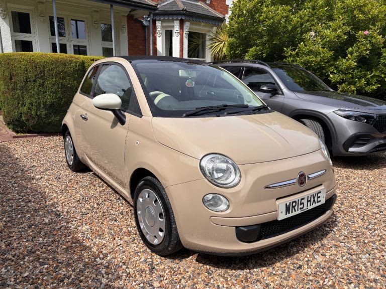 Fiat, 500, Convertible, 2015, Manual, 1242 (cc), 3 doors