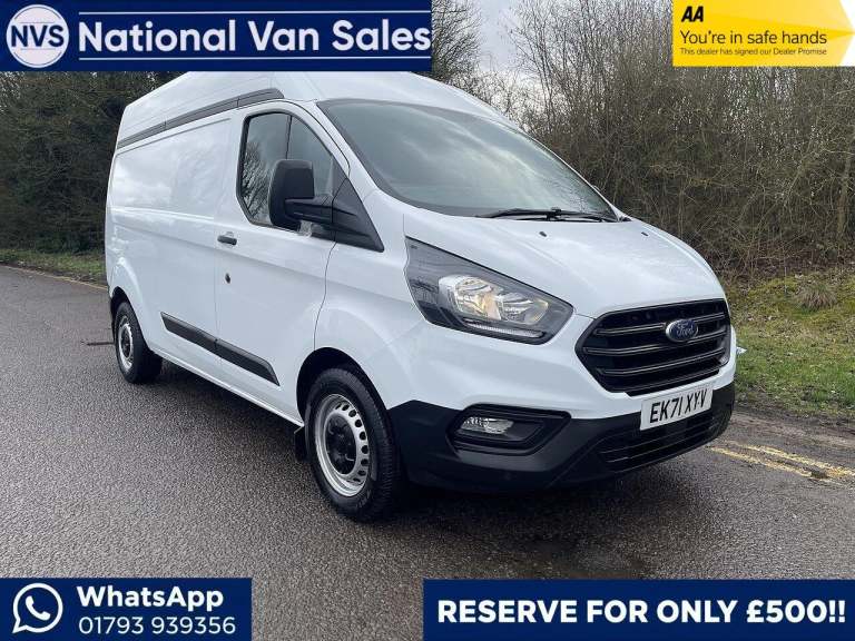 2021 Ford Transit Custom 2.0 320 EcoBlue Leader L2 H2 Euro 6 (s/s) 5dr PANEL VAN Diesel Manual