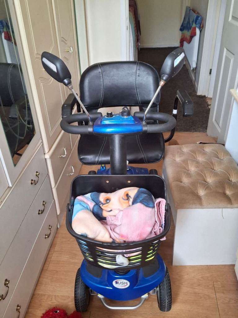 Bush Mobility Scooter – Blue, Good Condition