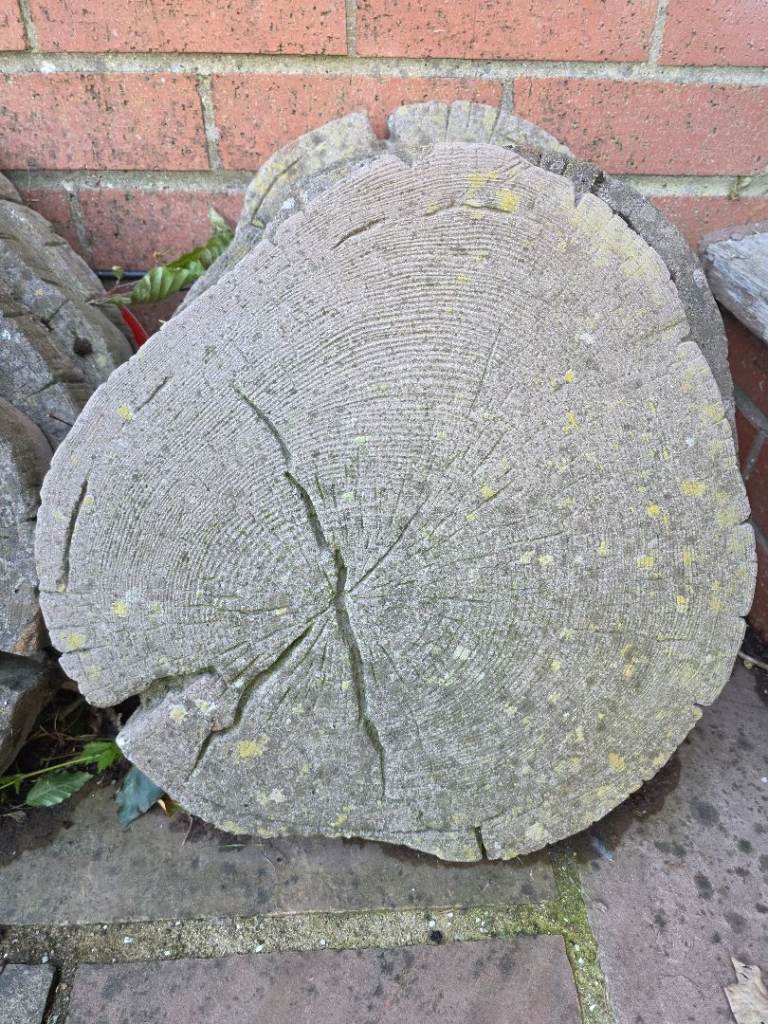 55 log effect slabs £1 each