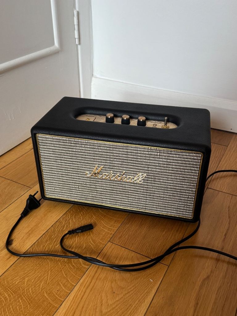 Marshall Stanmore Bluetooth Speaker - BLACK - Project Unit - READ