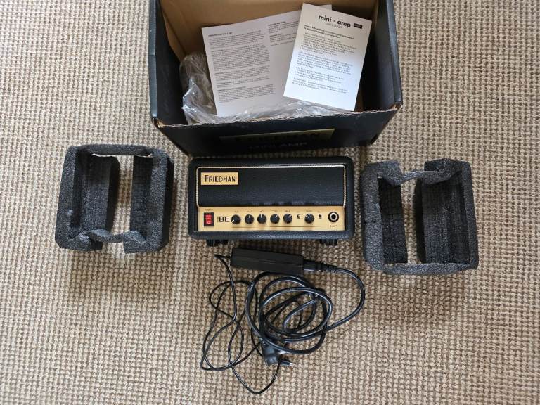*BOXED AS NEW* Friedman BE MINI 30W Guitar Amp Brown Eye Head Bogner Soldano Marshall PRS Laney EVH