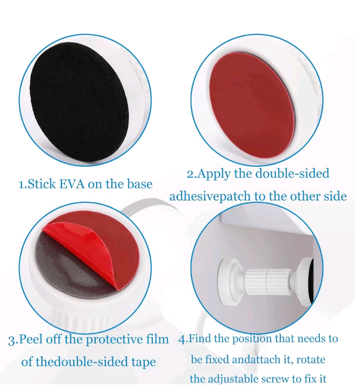 Bnip 2 PCS Headboard Stoppers can be used on any furniture 