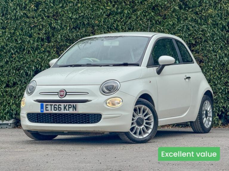 2017 Fiat 500 1.2 ECO Pop Star Hatchback 3dr Petrol Manual Euro Hatchback Petrol Manual