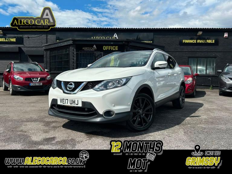NISSAN QASHQAI 1.6 dCi Tekna White Manual Diesel 2017