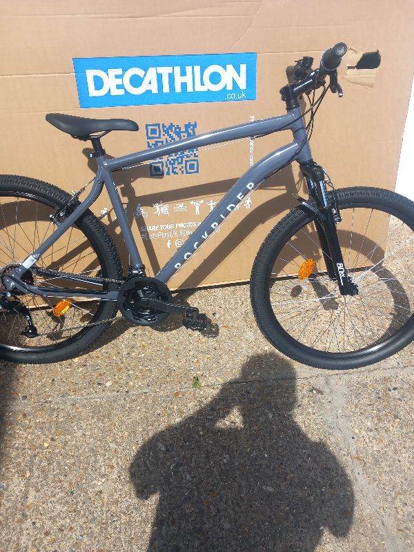 NEW Rockrider Mountain Bike - Grey, Unused