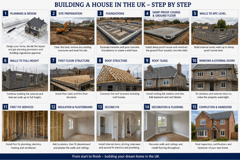 All building and extension work carried out