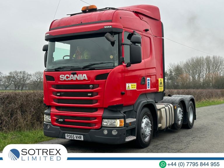 Scania R450 6 X 2 Tractor Unit LOW MILEAGE
