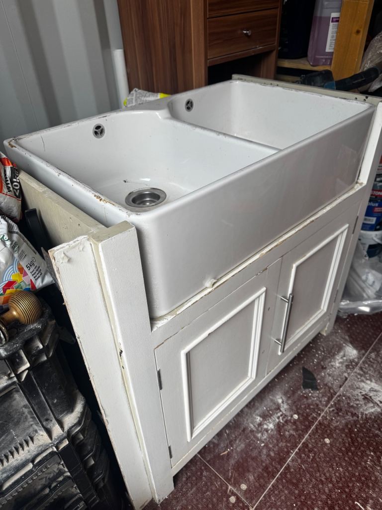 Neptune double sink and unit Free £0