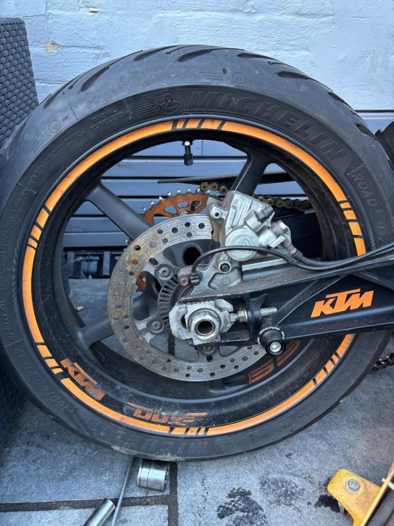 2012 KTM 690 duke rear wheel 
