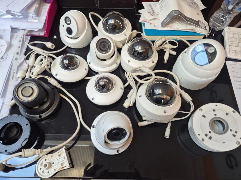 CCTV camera set 