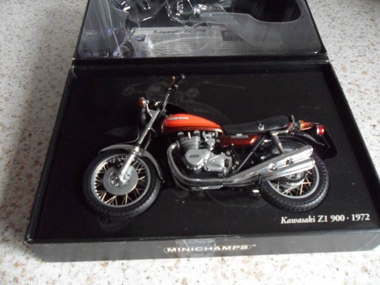 Minichamps Kawasaki Z1 900 1972 Model – As Good As New