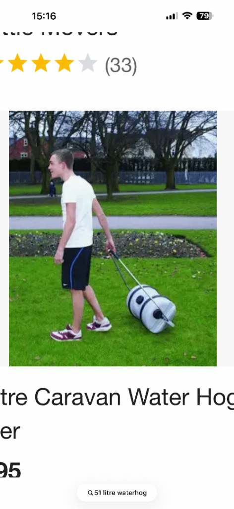 51 ltr fresh water barrel