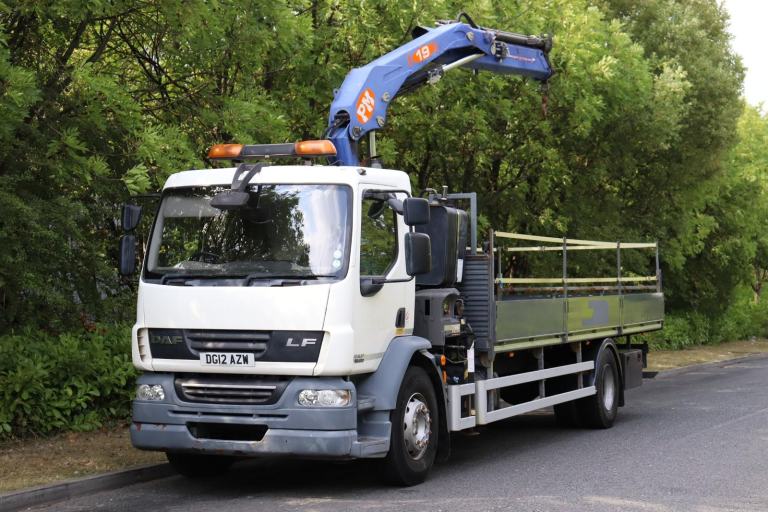 DAF LF55 220 4X2 PM-19022 CRANE DROPSIDE (2012)