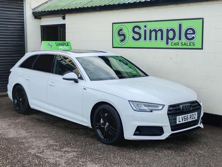 2016 Audi A4 Avant 2.0 TDI S line S Tronic quattro Euro 6 (s/s) 5dr ESTATE Diesel Automatic