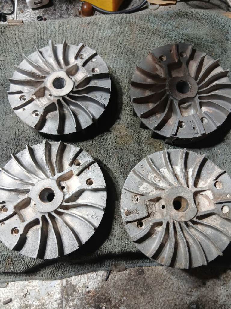 Stihl saw ts 400 fly wheel  ×4