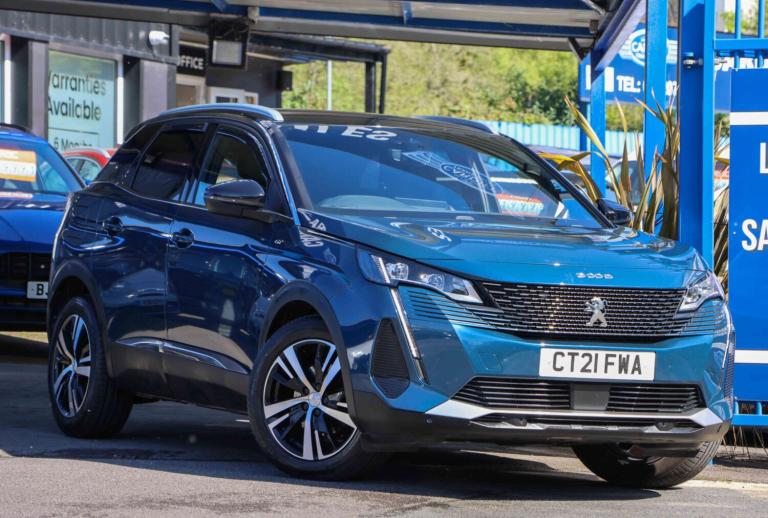 2021 Peugeot 3008 1.5 3008 GT Blue HDi S/S 5dr SUV Diesel Manual