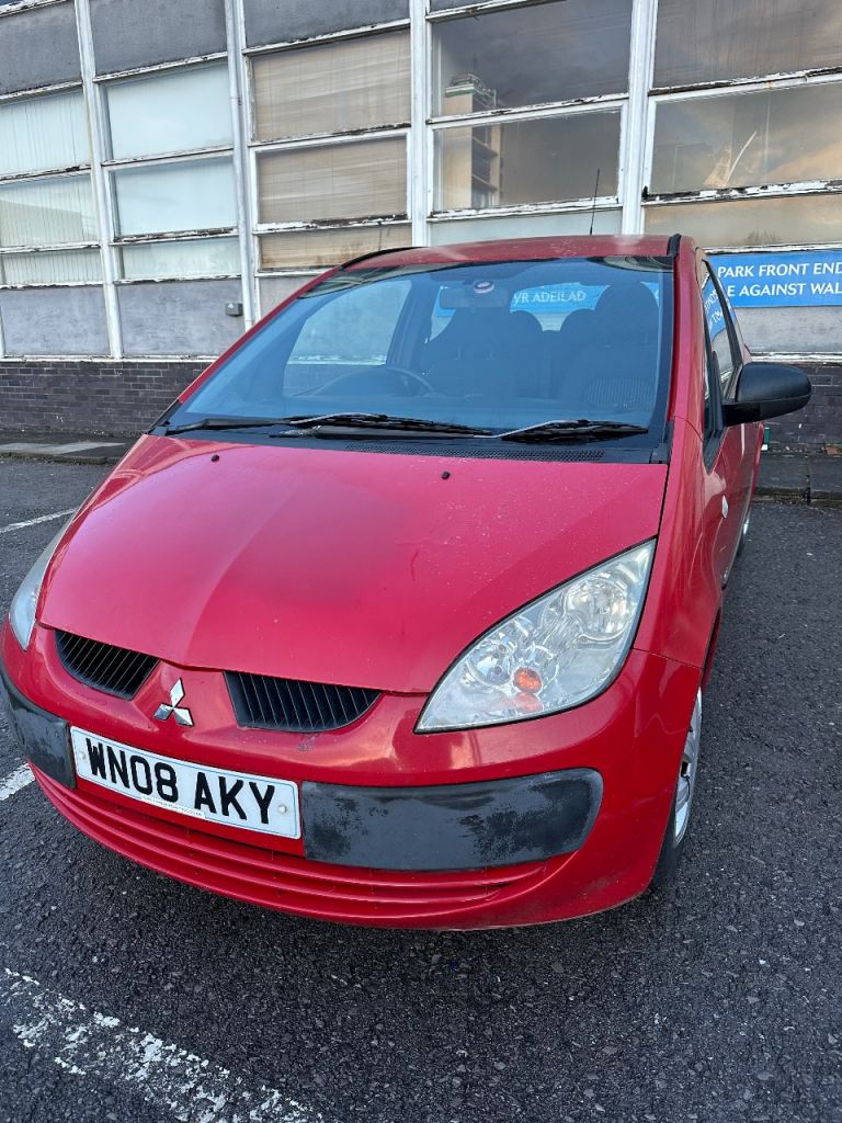 Mitsubishi colt 1.1 3 door red 9 months mot full service history HPI clear ulez free