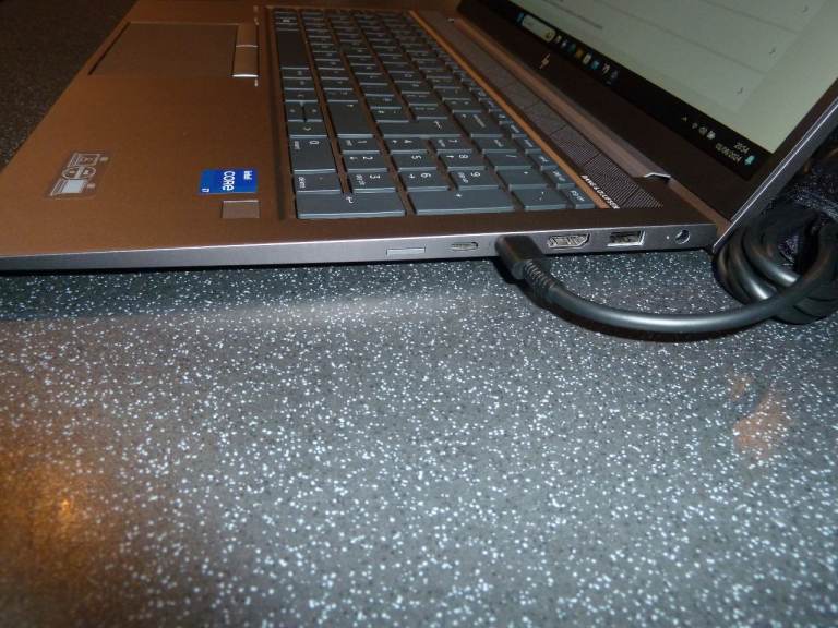 HP Zbook Firefly G8 laptop. Core i7, 16GB RAM, 512GB SSD, Nvidia, 15.6 Inch 1080p. Win 11