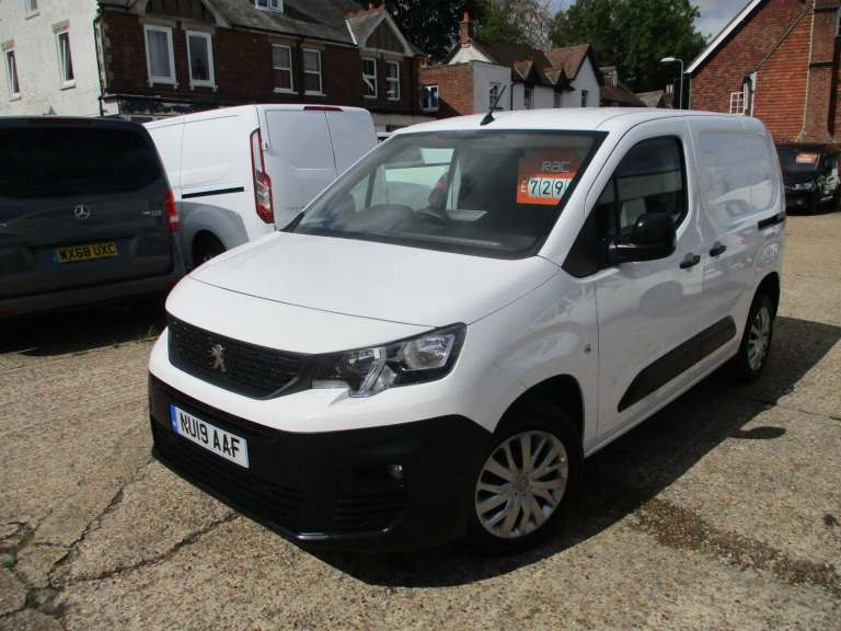 2019 Peugeot Partner 1000 1.6 BlueHDi 100 Professional Van PANEL VAN Diesel Manual