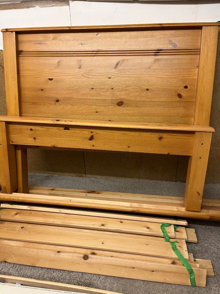 Single bed -  free wooden single bed 