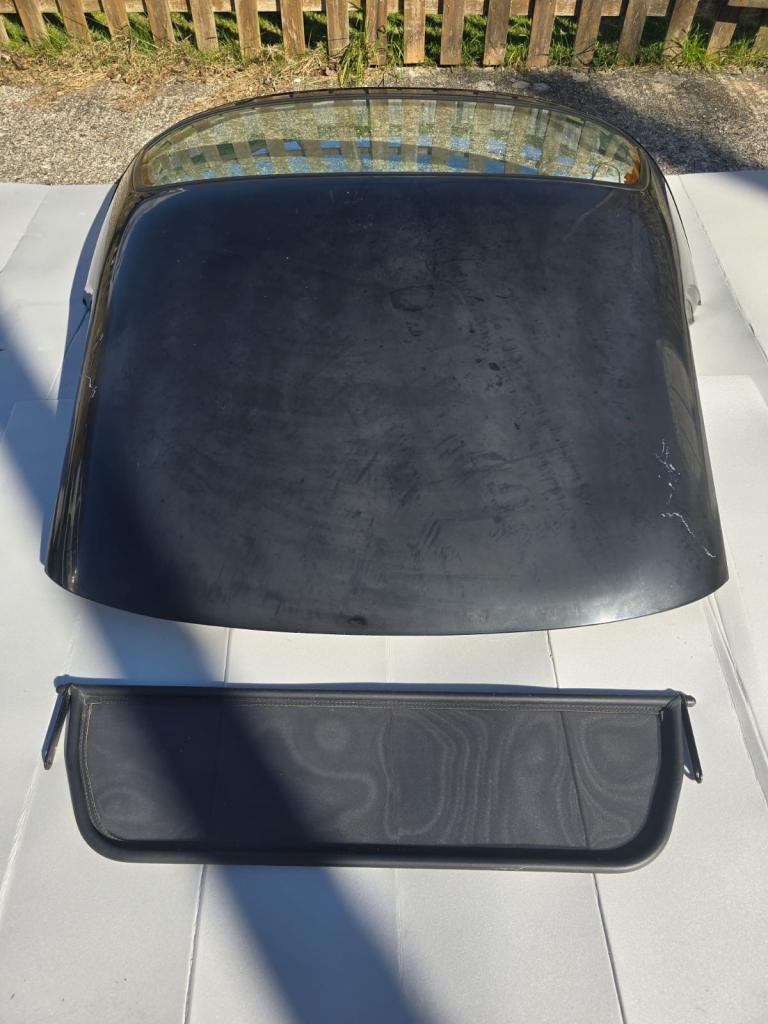 image for KIT:  MGF HARD TOP, CONVERTIBLE WIND DEFLECTOR, 4 tyres & 4MGF VVC ALLOY WHEELS