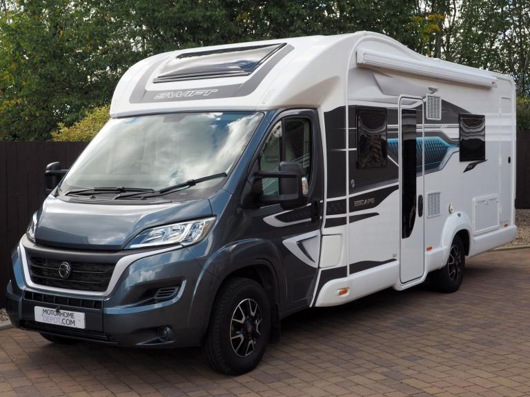 2022 72 reg Swift Escape 664 Fixed Bed Motorhome with Garage