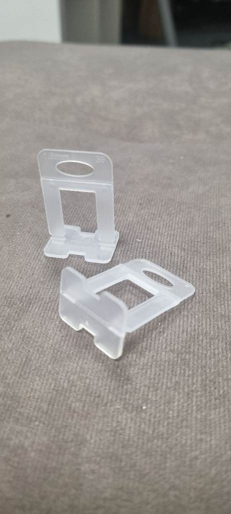 Tile Leveling System 6000pcs Pack 1.5mm Levelers Spacers for Building Walls Floors
