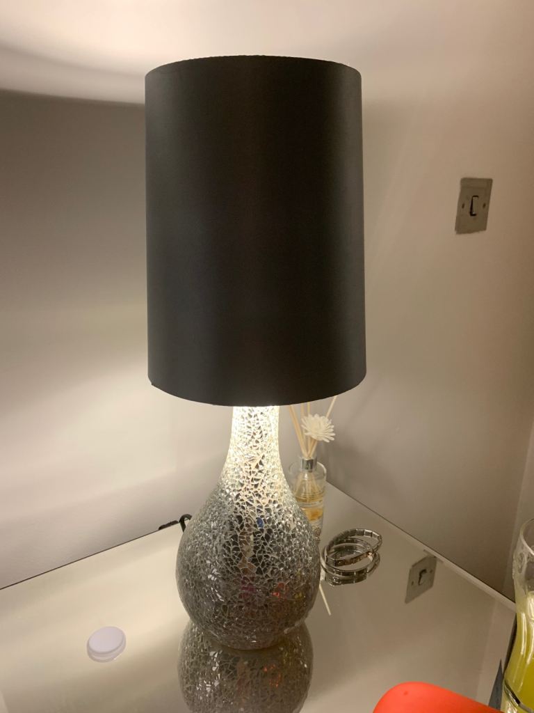 2 Next light silver crackled base 