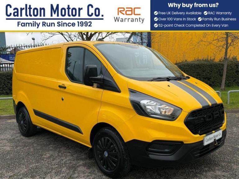 2021 Ford Transit Custom 2.0 340 EcoBlue Leader Panel Van 5dr Diesel Manual L1 H