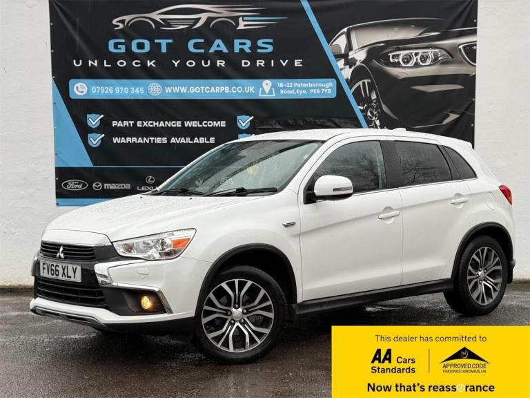 2017 Mitsubishi ASX 1.6 3 5dr HATCHBACK DIESEL Manual